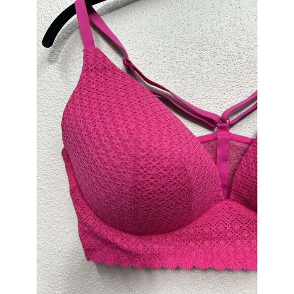 Victoria's Secret Pink Lace Bra - Picture 3 of 8